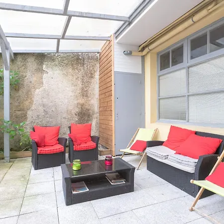 Beau Rez De Jardin Apartment Lourdes